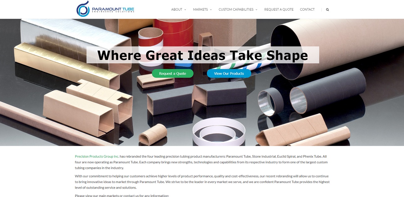 More Paper Tube Manufacturer Listings