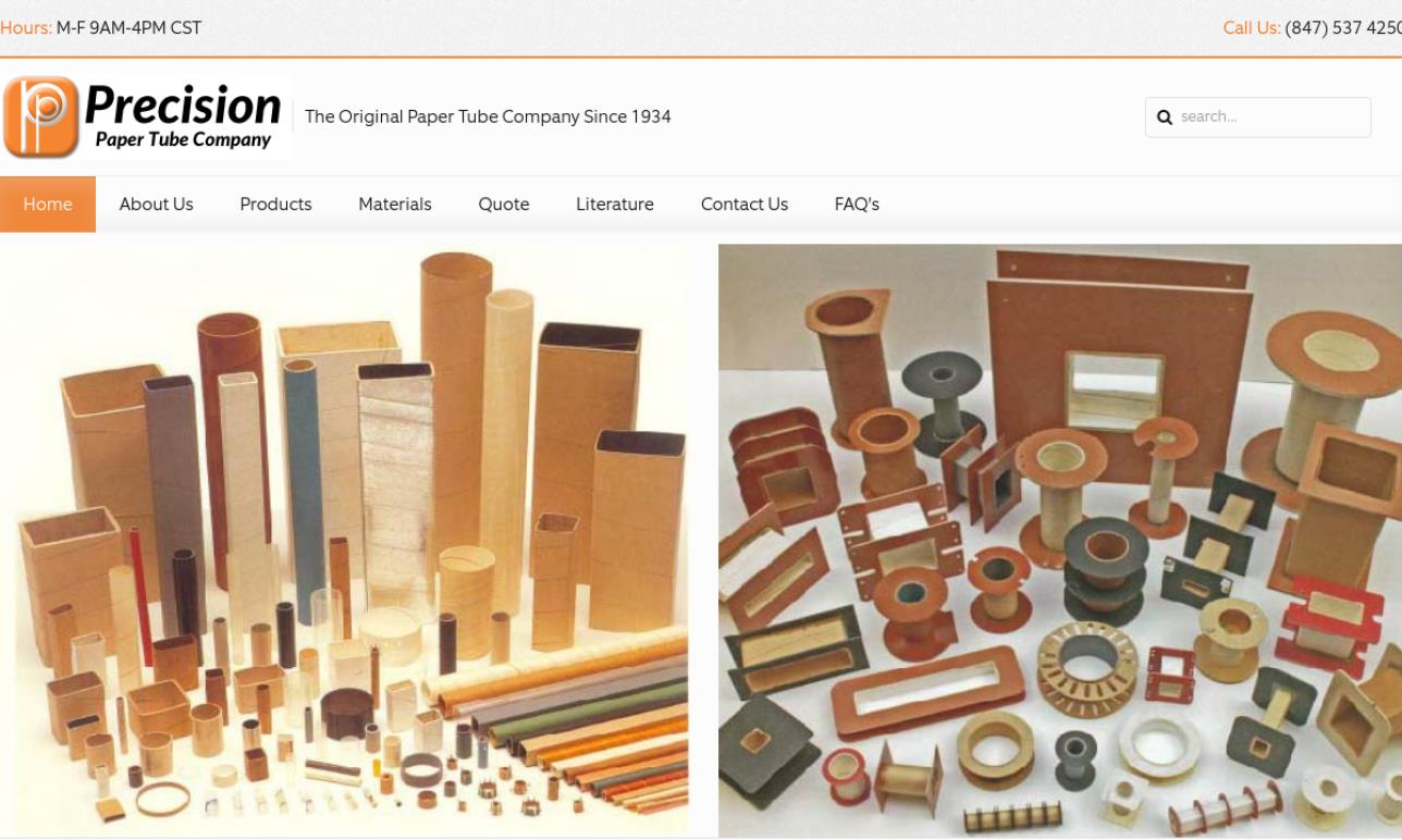 More Paper Tube Manufacturer Listings